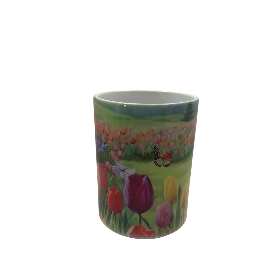 Spring Tulips Ceramic Mug – Uni-Tea Bev